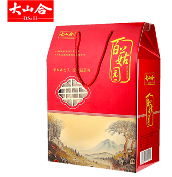 大山合干貨大禮包菌菇特產(chǎn)節(jié)日送禮禮盒840g年貨銀耳木耳茶樹菇