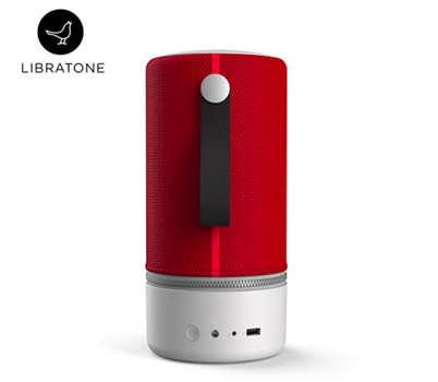 小鳥音響（Libratone） Zipp2 智能家用音響無線音箱/智能音響/藍(lán)牙音箱/ WIFI音箱 紅色