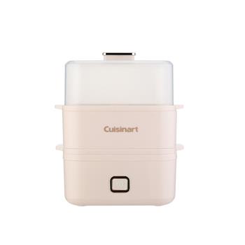 美膳雅（Cuisinart）多功能電熱鍋 雙層蒸煮 家用蒸蛋器 可拆卸防干燒電蒸煮鍋 STMB-001TCN 多功能早餐機(jī)