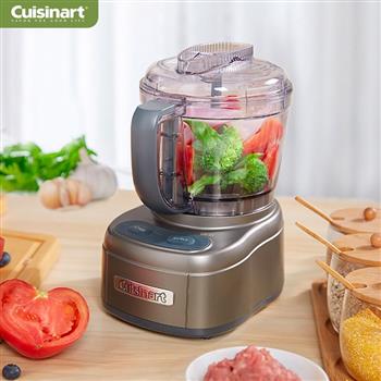 美膳雅（Cuisinart）食物料理機(jī) 多功能寶寶輔食機(jī) 小型家用電動(dòng)絞肉機(jī)切碎研磨機(jī) 食物處理器ECH-4CN