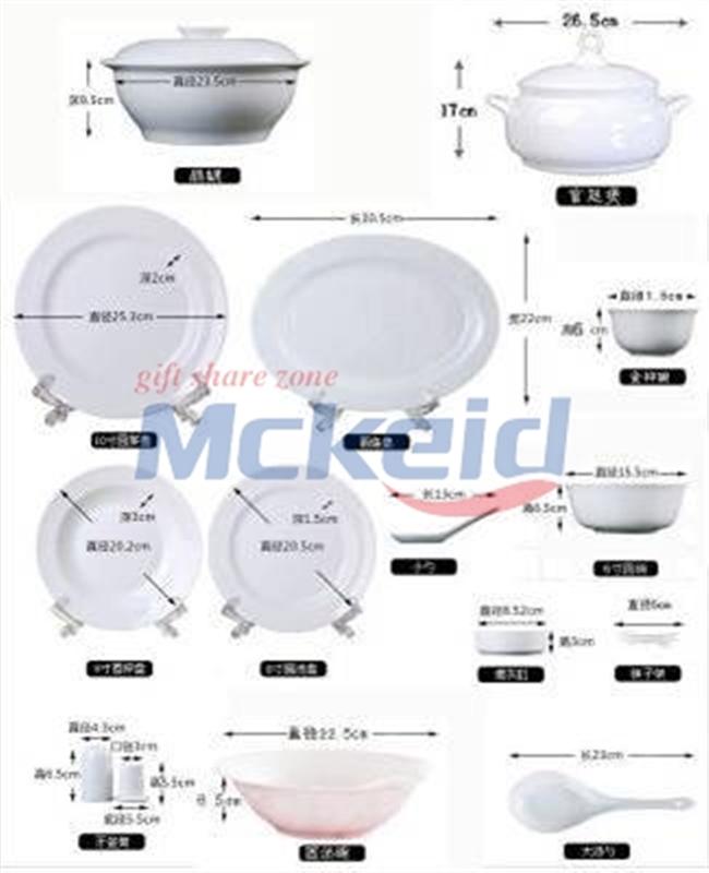 金邊高骨瓷28頭餐具 含骨量45%以上