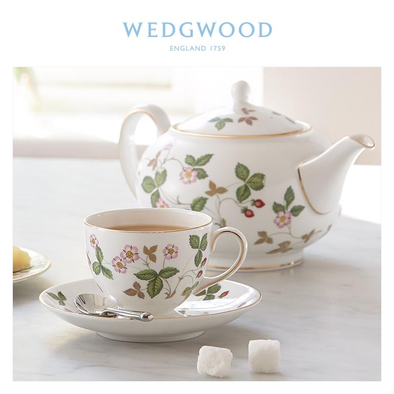 WEDGWOOD瑋致活野草莓杯碟套裝